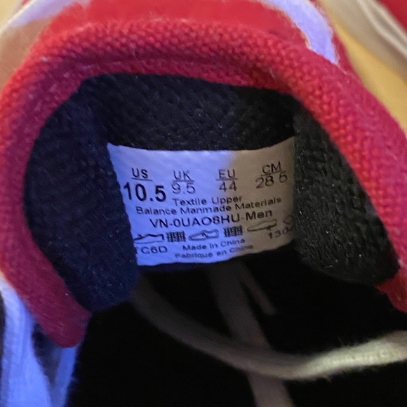 Vans - Red - 10.5 - New - Picture 6 of 8